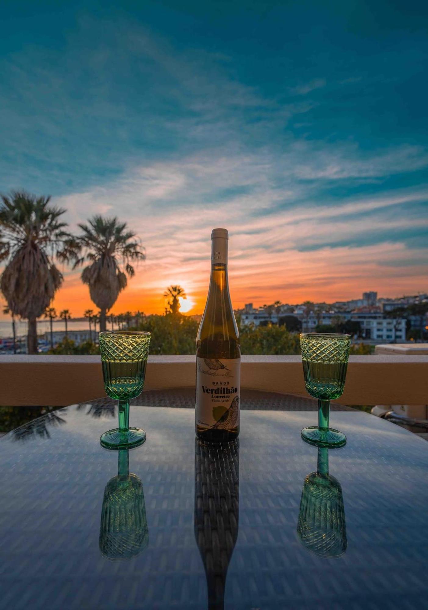 Sea View W Balcony 2 Mins Walk To Beach & Casino Estoril Exterior foto