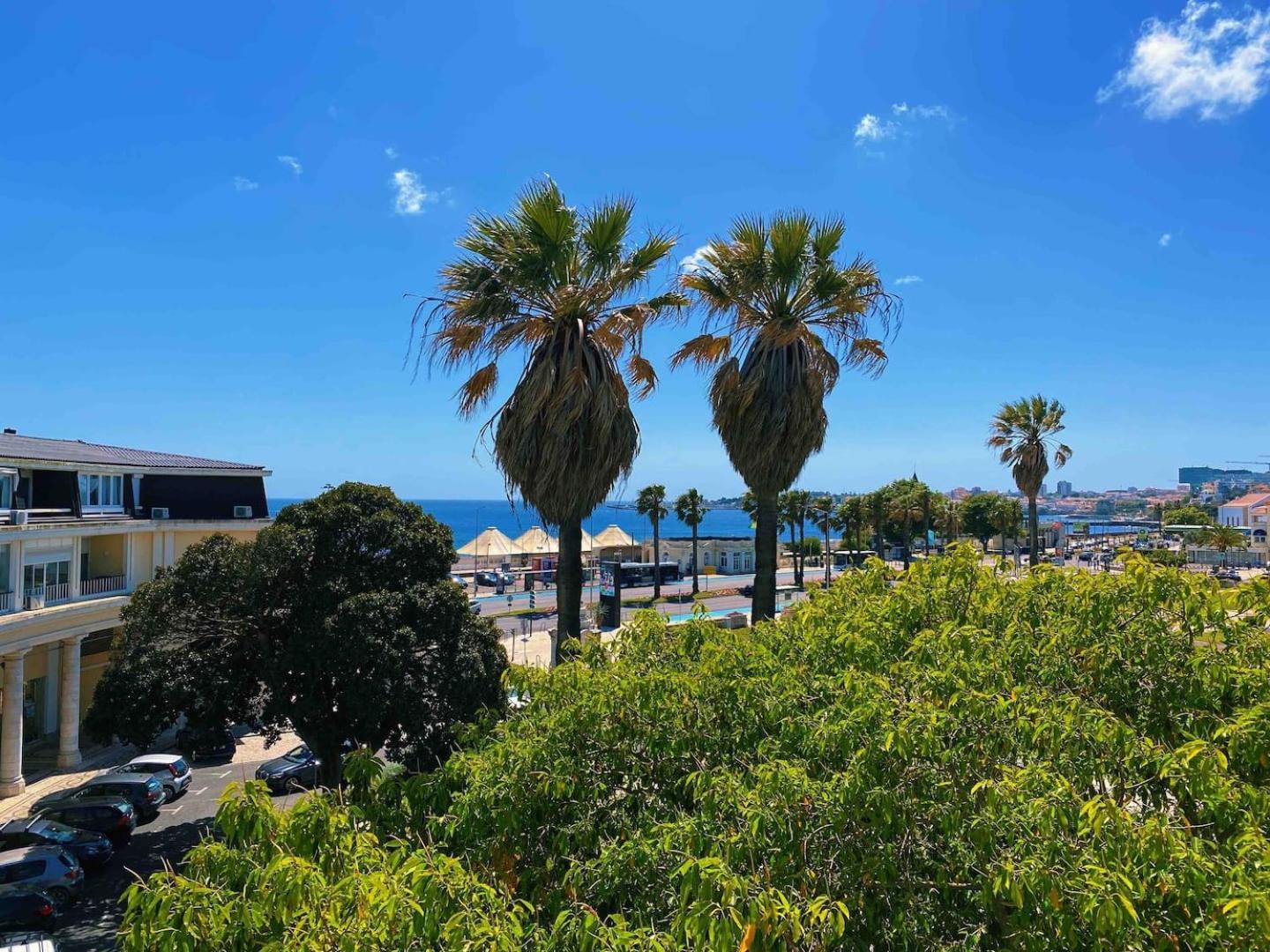 Sea View W Balcony 2 Mins Walk To Beach & Casino Estoril Exterior foto